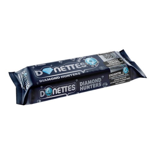 DIAMOND HUNTERS Donettes DIAMOND HUNTERS pack de 8 uds. 152 gr.