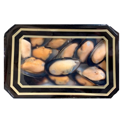 MARVALMAR Mejillones cocidos con media concha 250 g.