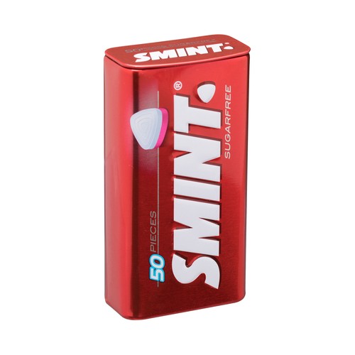 SMINT Caramelos comprimidos de fresa sin azúcar 35 g.