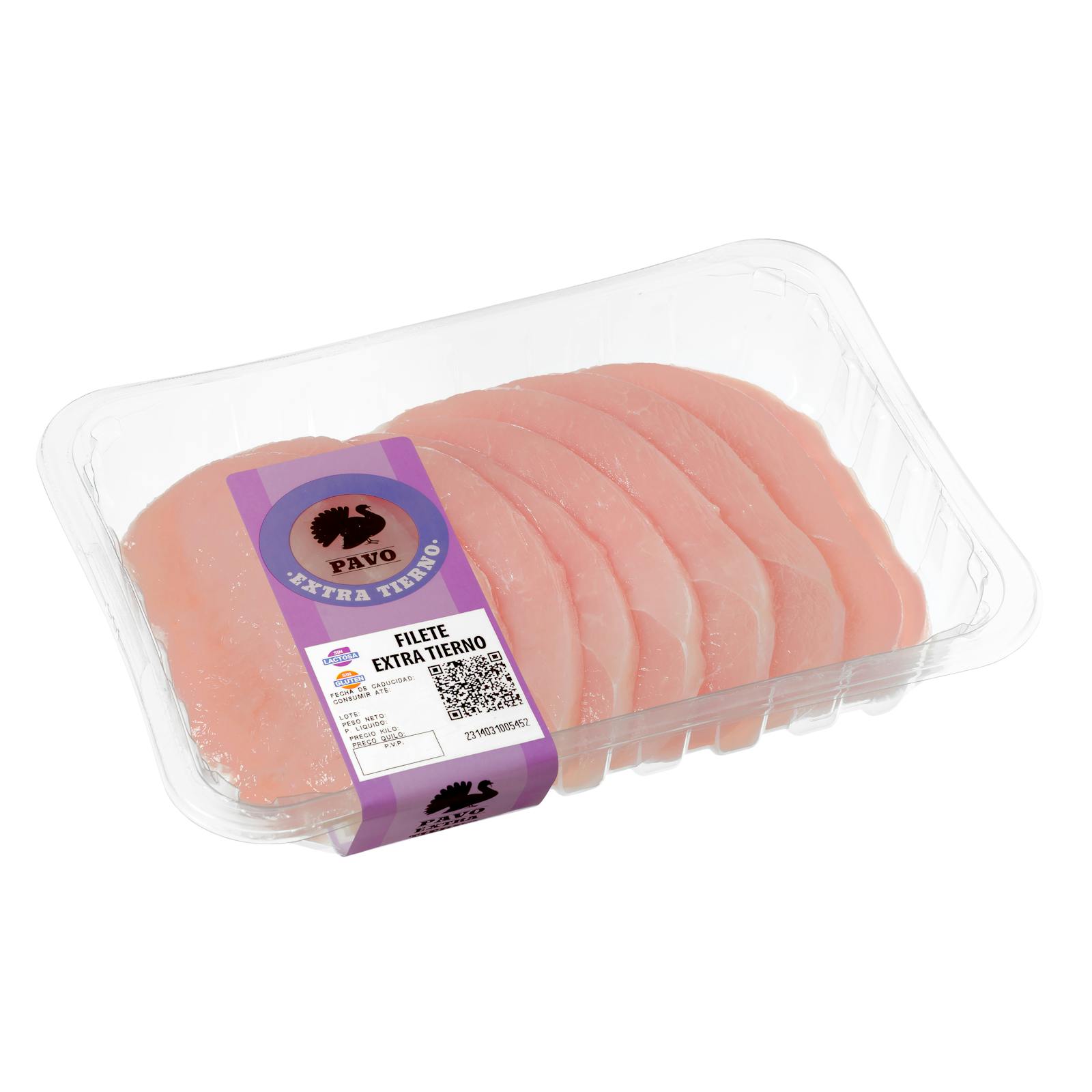 Filetes pechuga de pavo extra tiernos
