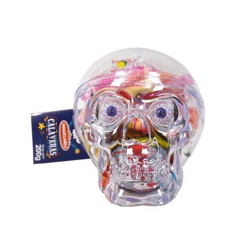 MIGUELAÑEZ Caramelos surtidos Halloween, calavera cristal 200 g.