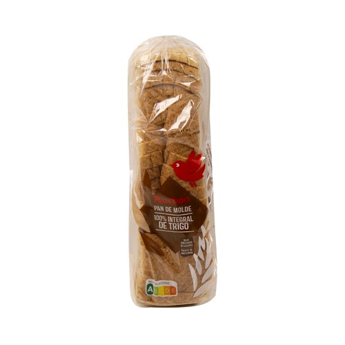 PRODUCTO ALCAMPO Pan de molde integral con corteza 600 g.