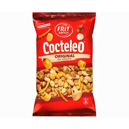 FRIT RAVICH Cocktail de frutos secos sin cáscara 300 g.