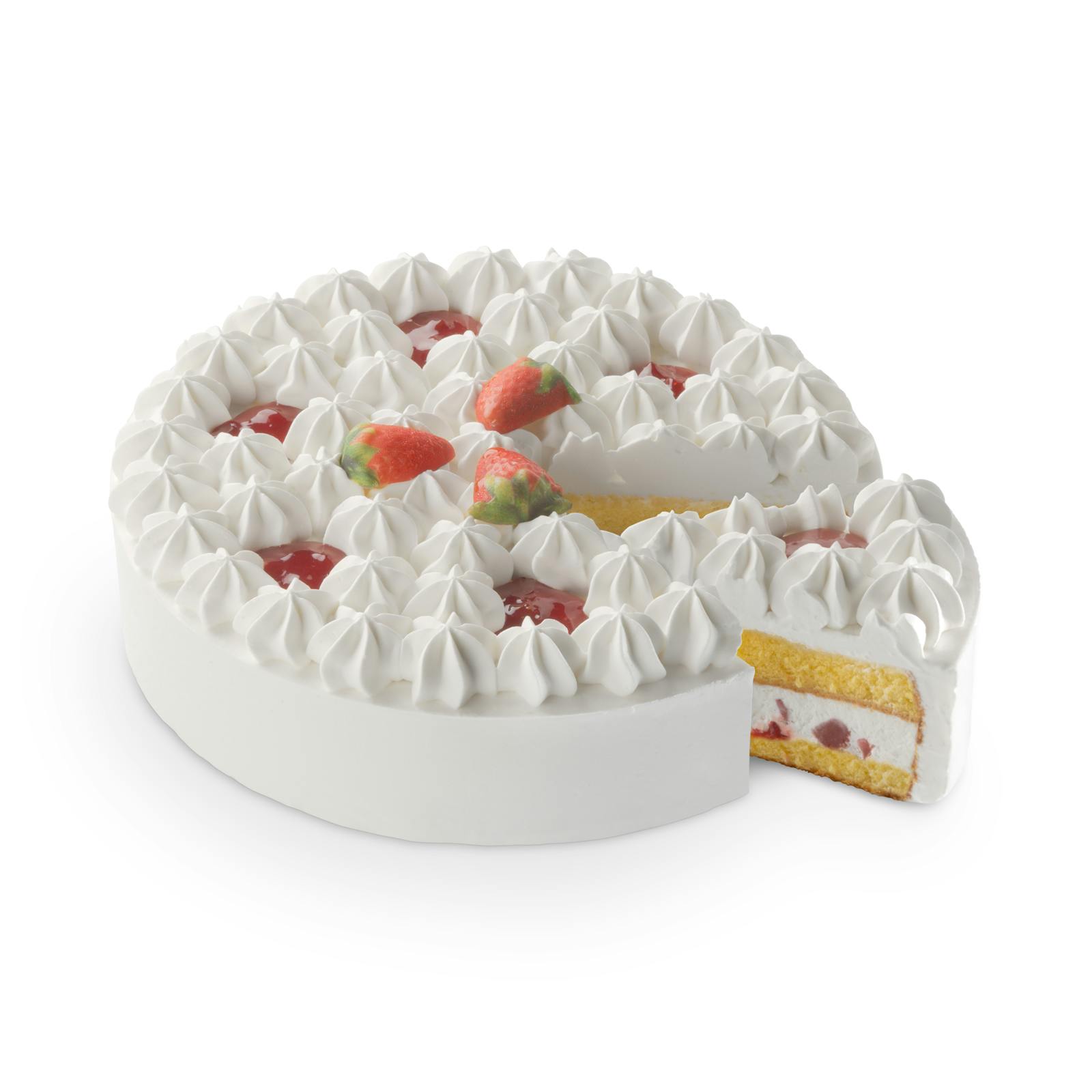 Tarta delicia de fresa Hacendado congelada