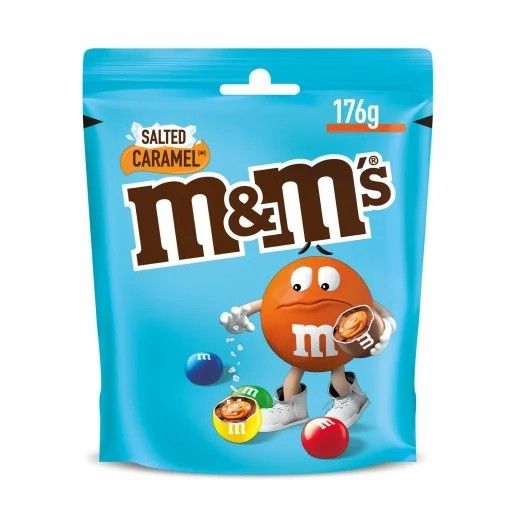 Grageas de chocolate con leche Salted Caramel m&m's 176 g.