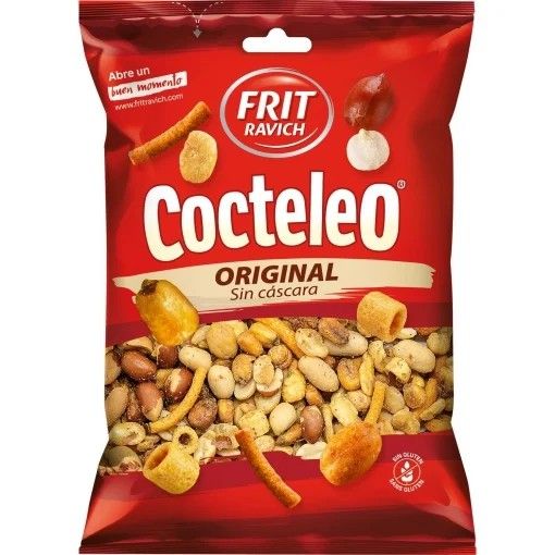 Cocktail de frutos secos sin cáscara Frit Ravich sin gluten 170 g.