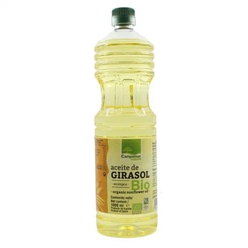 Aceite girasol ecológico Campomar Nature 1 l.