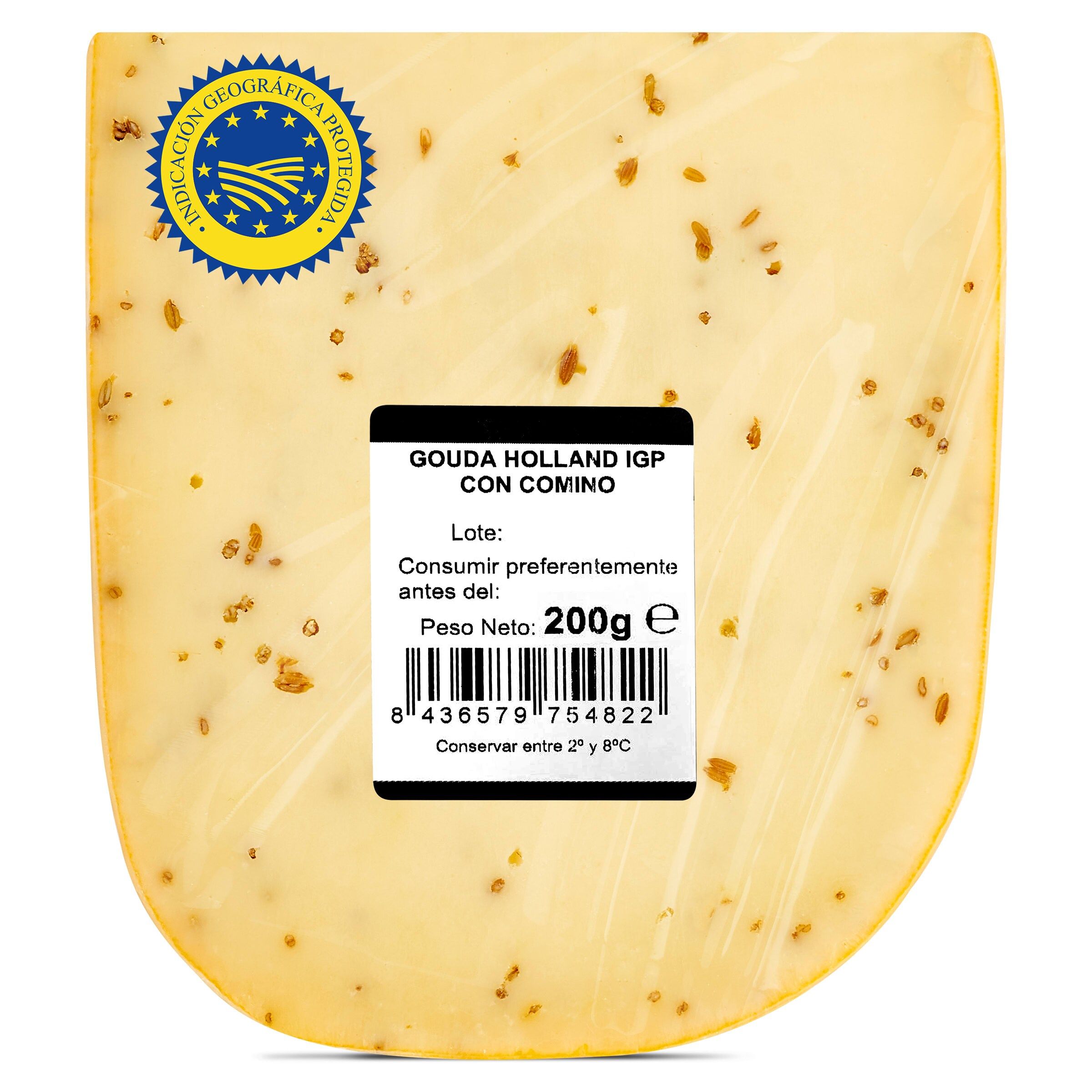 Queso gouda con comino Quesería del Mundo 200 g