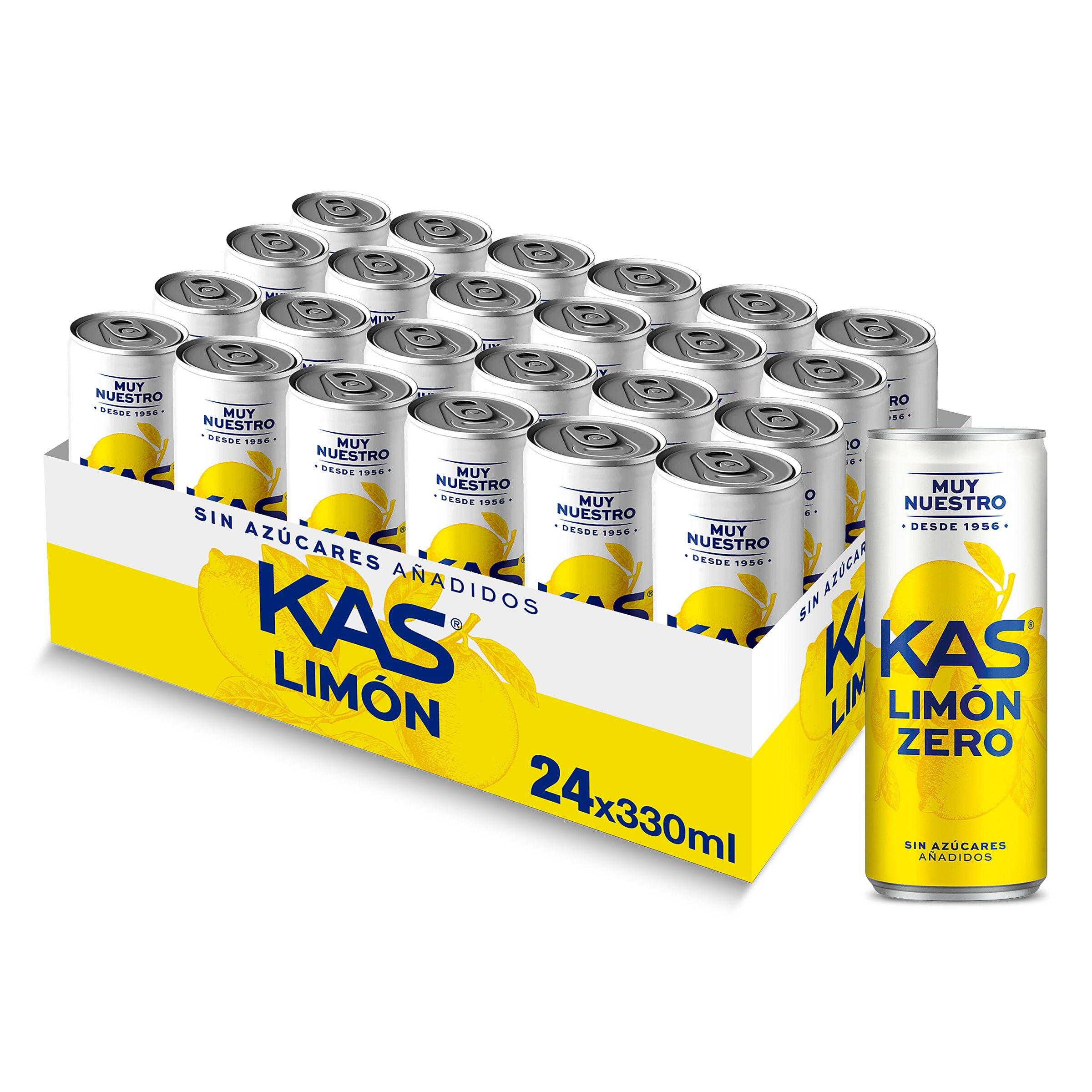 Kas de limón 24 x 330 ml