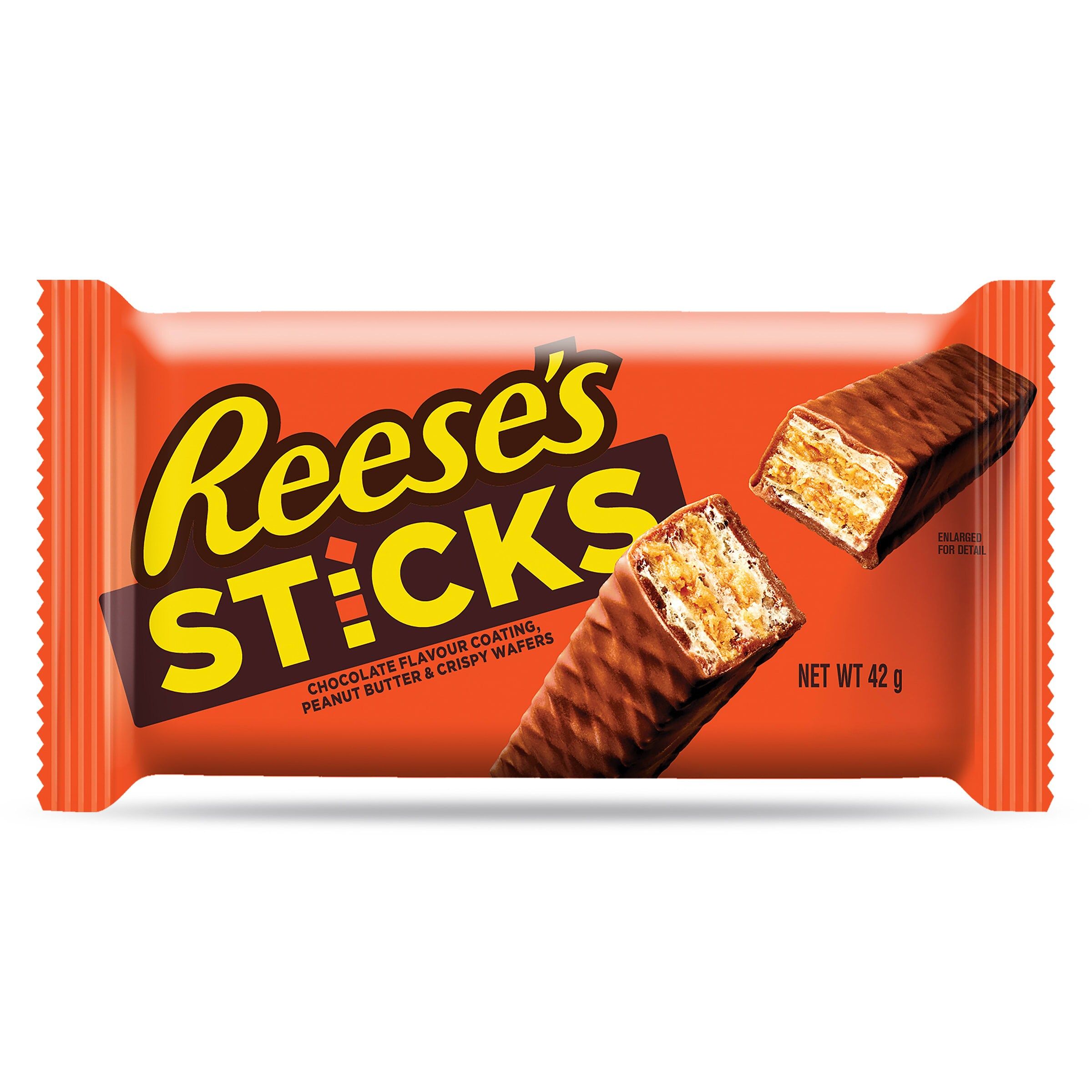 Barrita de chocolate con crema de cacahuete Reeses's bolsa 42 g