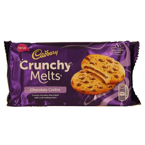 CADBURY Crunch Melts Cookies chocolate 156 g,