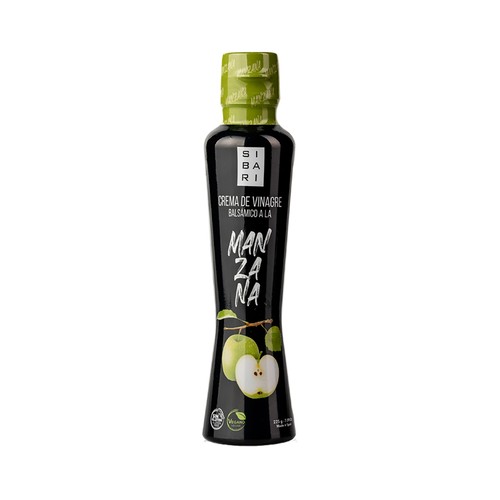 SIBARI Crema de vinagre balsámico con sabor a manzana 225 g