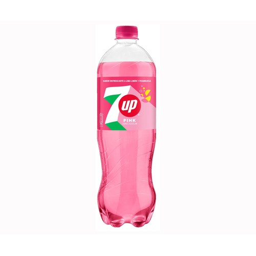 SEVEN UP Refresco lima-limón pink 1 l.
