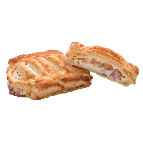 Crujiente de queso crema y york, 2uds, 160g.