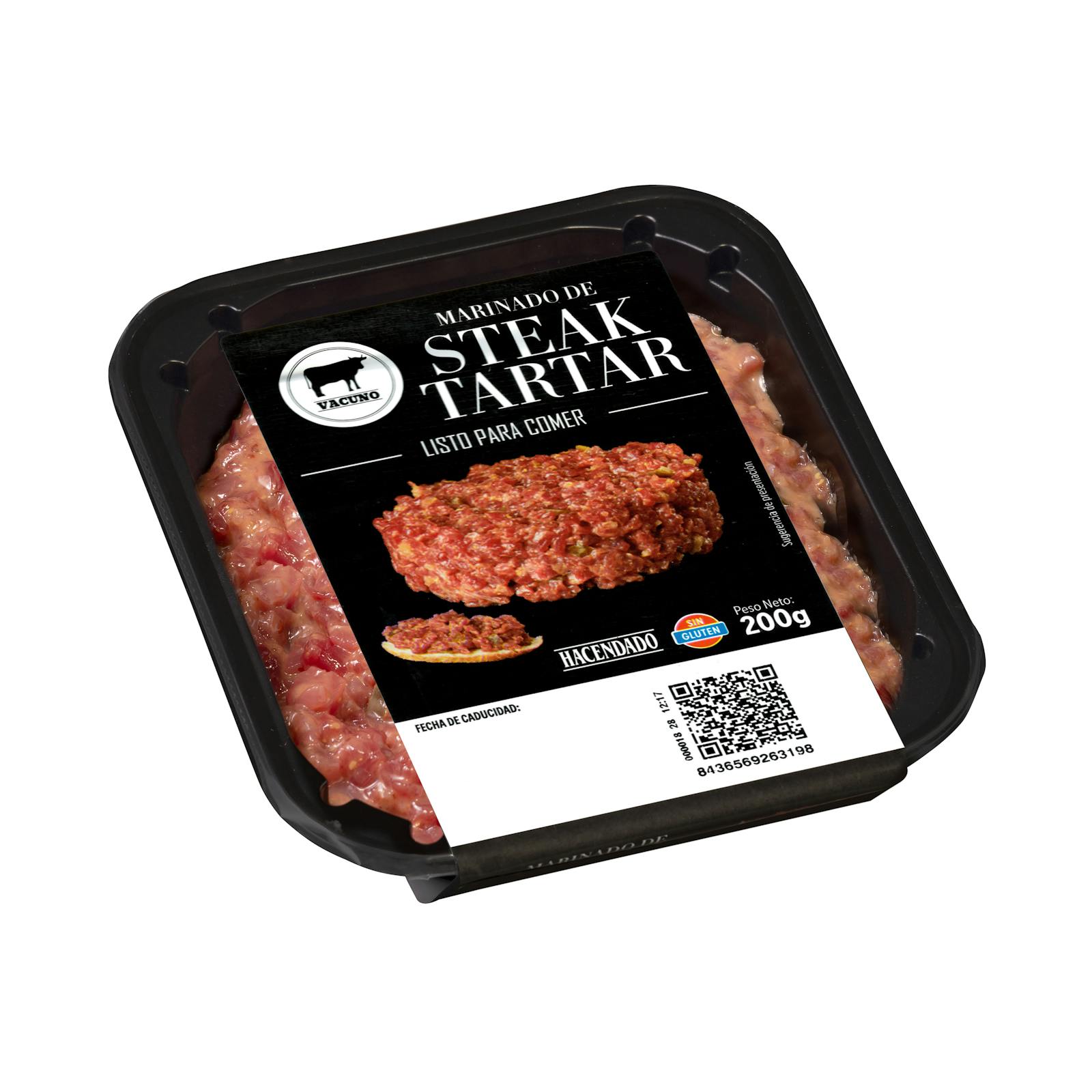 Steak Tartar de vacuno marinado