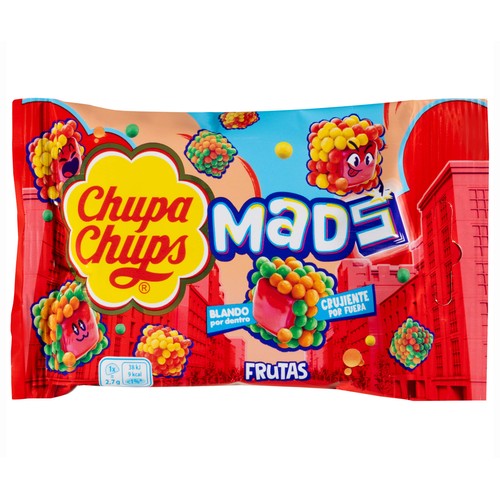 CHUPA CHUPS Caramelo mads berries 45 g.