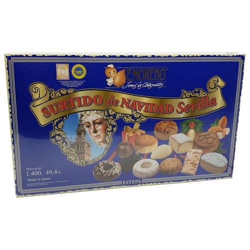 E.MORENO Surtido de dulces Navideños 1400 g.