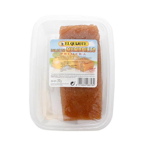 EL QUIJOTE Dulce de membrillo EL QUIJOTE bandeja 250 g.