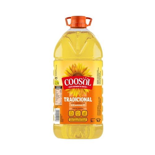 COOSOL Aceite de girasol 5L.