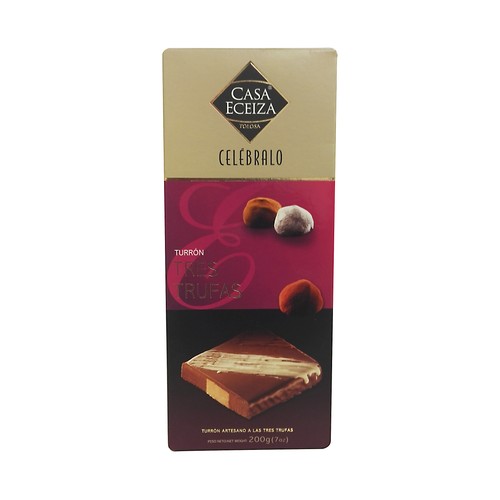 Turrón 3 trufas CASA ECEIZA 200 g.