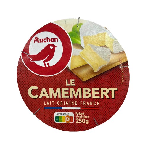 AUCHAN Queso camembert 250 g. Producto Alcampo