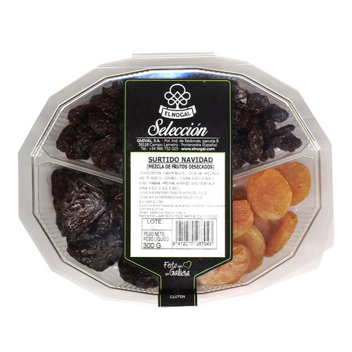 EL NOGAL Frutos desecados (pasas ,ciruelas, dátil) 300 g.
