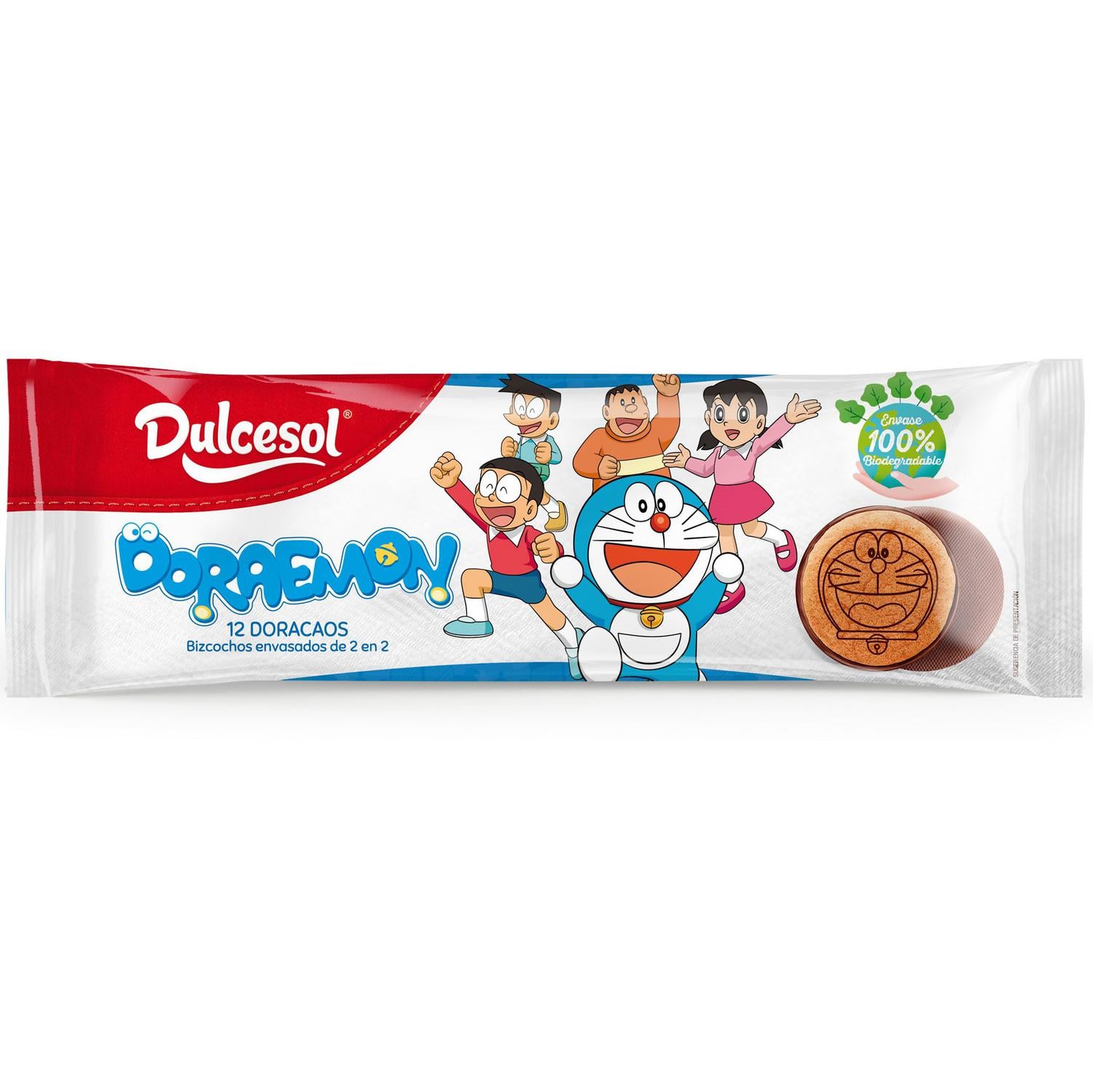 Lunas extramini Doraemon 12 ud.